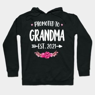 Promoted To Grandma Est. 2021 Hoodie